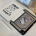 thumbnail image 4 of iPad Pro versión 2021 (12,9 pulgadas) Perro con portalápices, funda protectora a prueba de golpes con dibujos animados, encendido y apagado automático, 4 of 5