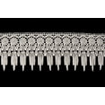 thumbnail image 1 of Altotux 4.5" White Ivory Venise Floral Lace Trim Small Scalloped Edge Sold By Yd (Ivory), 1 of 1