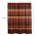 VHC Brands Beckham Farmhouse Bathroom Fabric Shower Curtain, 72x72 ...