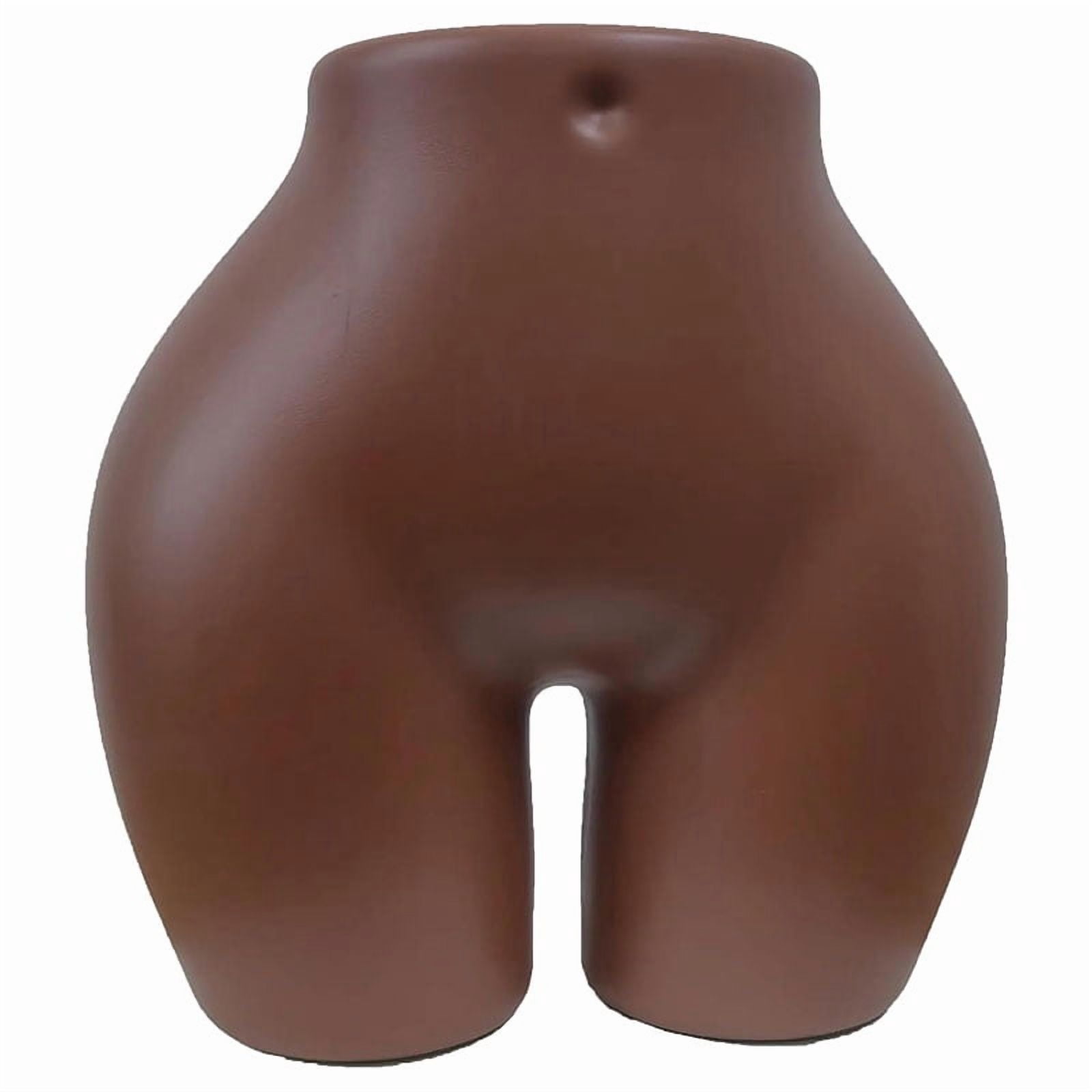 Brazilian Curvy Hip BBL Mannequin, Half Body African American Female with Full Hip, Curvy Hips for Fashion Mannequin Display(HP01T)