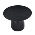 thumbnail image 5 of WILLIAMSPACE 47.24 in Round MDF Dining Table, Black, 5 of 8