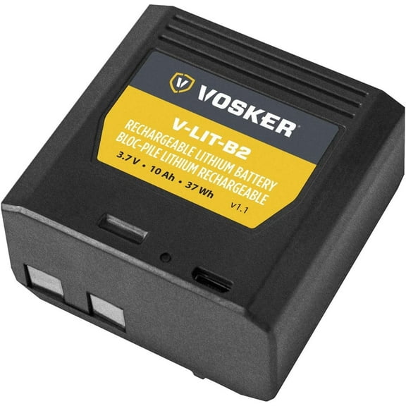 Vosker Extra Rechargeable Lithium Battery Pack for V150 Mobile Security Camera | Long Lasting Lithium Battery Fast Charge 10 000mAh Capacity | (Weather Resistant)