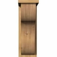 thumbnail image 2 of 7 1/2"W x 14"D x 22"H Carmel Smooth Corbel w/Backplate, Western Red Cedar, 2 of 9