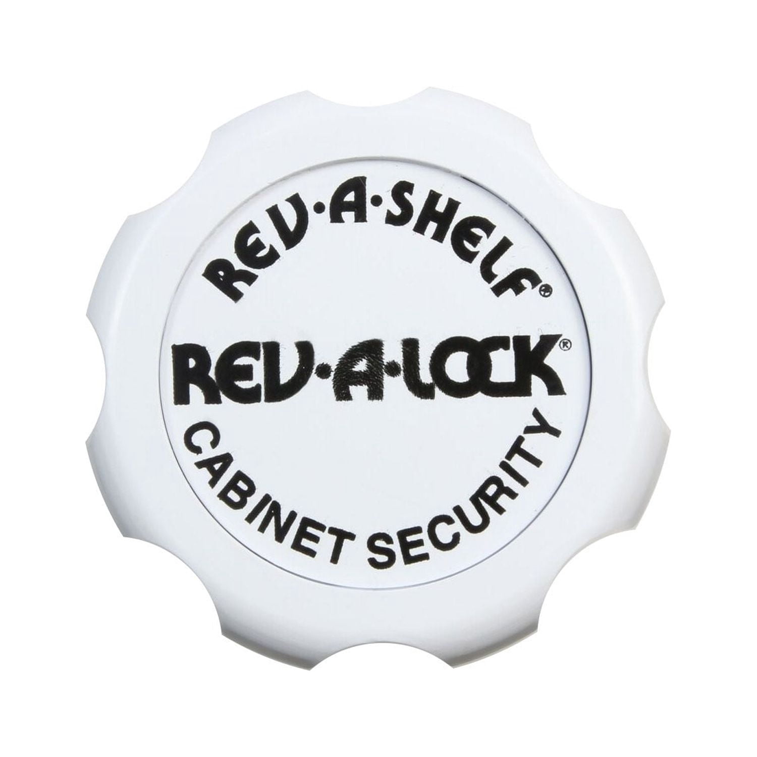 2 Pack Rev-A-Shelf Rev-A-Lock Cabinet Security Latch Catch Magnetic Key, White