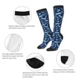 thumbnail image 6 of Balery Blue Bus Printed Novelty Socks Men's Women's Crew Socks Sports Socks Knee High Socks Cotton Socks Quirky and Cool Socks, 6 of 9