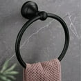 thumbnail image 6 of Clearance under $5 Usloyux Hardware Towel Ring for Bathroom, Brushed Nickel Hand Towel Holder 1 Pack, Bathroom Accessories and Towel Racks for Bathroom Wall, 6 of 8