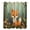 style-4, variant on Jungle Fox Cartoon Pattern Curtains Watercolor Theme Window Curtains Grommet Blackout Drapes for Living Room Bedroom