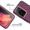 thumbnail image 2 of Entronix Case For Samsung Galaxy S21 Ultra Heavy Duty Case {Shock Proof-Shatter Resistant - Sturdy Rubber Case- Compatible for Entronix Case For Samsung Galaxy S21 Ultra} Color Purple, 2 of 6