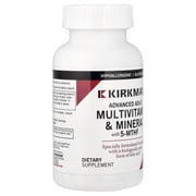 Kirkman Labs Advanced Adult Multivitamin & Minerals with 5-MTHF, 180 Capsules
