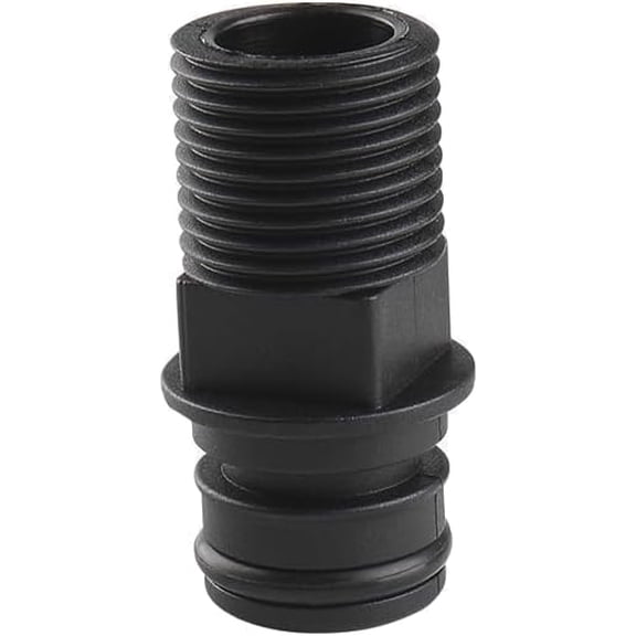 SEAFLO (NO: 41F004) 3/4" QA x 1/2" MNPT Straight Pump Fitting (1-Pack)