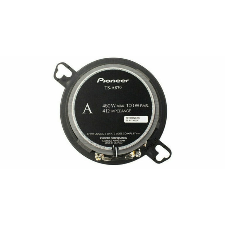 Pioneer TS-A879 2-Way, 450W, 3.5” Speaker w/ 25mm Tweeter Pioneer TS-A879 2-Way, 450W, 3.5” Speaker w/ 25mm Tweeter