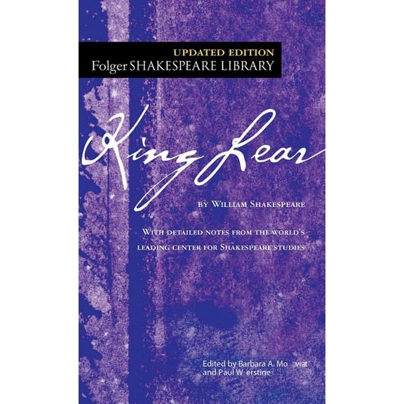 Folger Shakespeare Library King Lear, (Paperback)