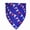 Blue Flag Version, variant on Reversible Pet Bandana for Small Dogs and Cats, Soft Polyester Dog Scarf and Washable Kerchief, Adjustable Neck Gaiter Accessory for Puppy Birthday, Summer Outdoor Photos and Daily Grooming