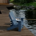 thumbnail image 3 of Wildridge Contemporary Adirondack Chair, Patriot Blue - All-Weather Recycled Plastic Furniture for Patio, Deck, Lawn, 3 of 4