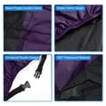 thumbnail image 6 of Unique Bargains 180T Motorcycle Cover Protector Rain Dust UV Proof Black Purple XXL, 6 of 8