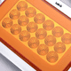 thumbnail image 2 of Plafon Rectangular 18 Led Arillo Gel Bisel Cromado 12-24v 2pz Lab.G,Naranja, 2 of 5