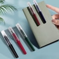 thumbnail image 7 of Mini Pocket Gel Ballpoint Pen,Fine Point Quick Dry Smooth Writing Pens High-End Series,Portable Black Signature Pen for Office Daily Writing,2ml Ink Capacity,Navy, 7 of 7