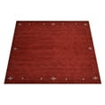 thumbnail image 2 of Rugsotic Carpets Handmade Rugs Hand Knotted Loom Square 8'x8' Red Wool for Indoor Use, 2 of 5