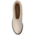 thumbnail image 4 of Journee Womens Isabeau Round Toe Block Heel Casual Comfort Chelsea Boots, Widths Available, 4 of 9