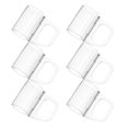 thumbnail image 5 of Transparent Roller Shade Pull Handles (6pcs) – Cordless Blind Pull Down Clips for Easy Installation on Window Roller Blinds, 5 of 5