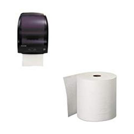 Kleenex White Hard Roll - KITKIM11090SJMT7000TBK Value Kit KLEENEX 11090 White Hard Roll Paper Towels KIM11090 and San Jamar Mechanical
