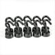 thumbnail image 1 of 20 Piezas Magnéticos Gancho Magnético de Pared Sin Perforaciones para Llaves Colgador para Colgar Abrigos Cocina Nevera Baño Organizador de Oficina, 1 of 5