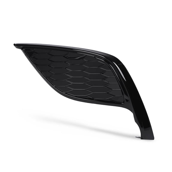 Front Bumper Fog Cover Left Side Gloss Black Fit For 21-24 Toyota Camry XSE SE