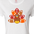 thumbnail image 4 of Inktastic Thanksgiving Cute Football Turkey Women's T-Shirt, 4 of 5