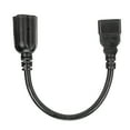 thumbnail image 1 of Cable de alimentación IE R, adaptador de corriente IEC Convertidor de 1 zócalo Adaptador de corriente IE RAC optimizado para la excelencia, 1 of 8