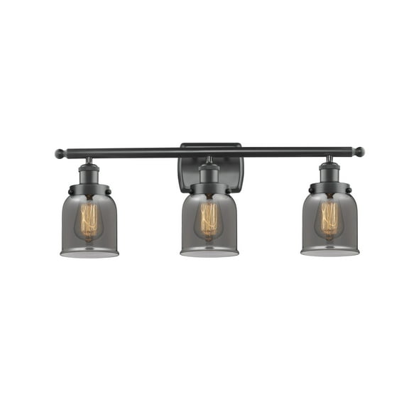 Innovations Lighting 916-3W Small Bell Small Bell 3 Light 26" Wide Vanity Light - Matte