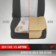 thumbnail image 6 of Motor Trend Faux Leather Single Front Car Seat Cover, With Storage Pockets, Bottom Cushion Auto Protector, Universal for Car Truck SUV Van, Tan Beige, 6 of 6