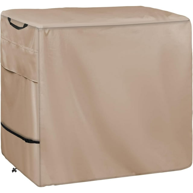 Wnanan Housse de Table de Four à Pizza - Housse Imperméable Robuste pour Table de Four à Pizza Compatible avec Chariot Utilitaire Extérieur de 51 Pouces et Armoire de Rangement Kaki
