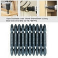 thumbnail image 2 of S2 Alliage d'Acier Double Tête Tournevis Croix Bits Ensemble, Cross Head Bit, Perceuse Électrique Perceuse Tournevis Électrique Manuel pour Tournevis à Air, 2 of 8