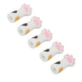 thumbnail image 2 of Cuticle Scissors Cover Protector, Silicone Cuticle Trimmer Cover Protector Hands Protection Lightweight 5pcs  For Toenails For Manicure Tools White, 2 of 8