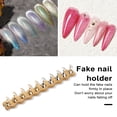 thumbnail image 4 of vnanda Magnetic Nail Stand Nail Display Stand with Magnetic Holder Base Professional Diy Manicure Fingernail False Nails Showing Shelf Reusable Nail Art, 4 of 8