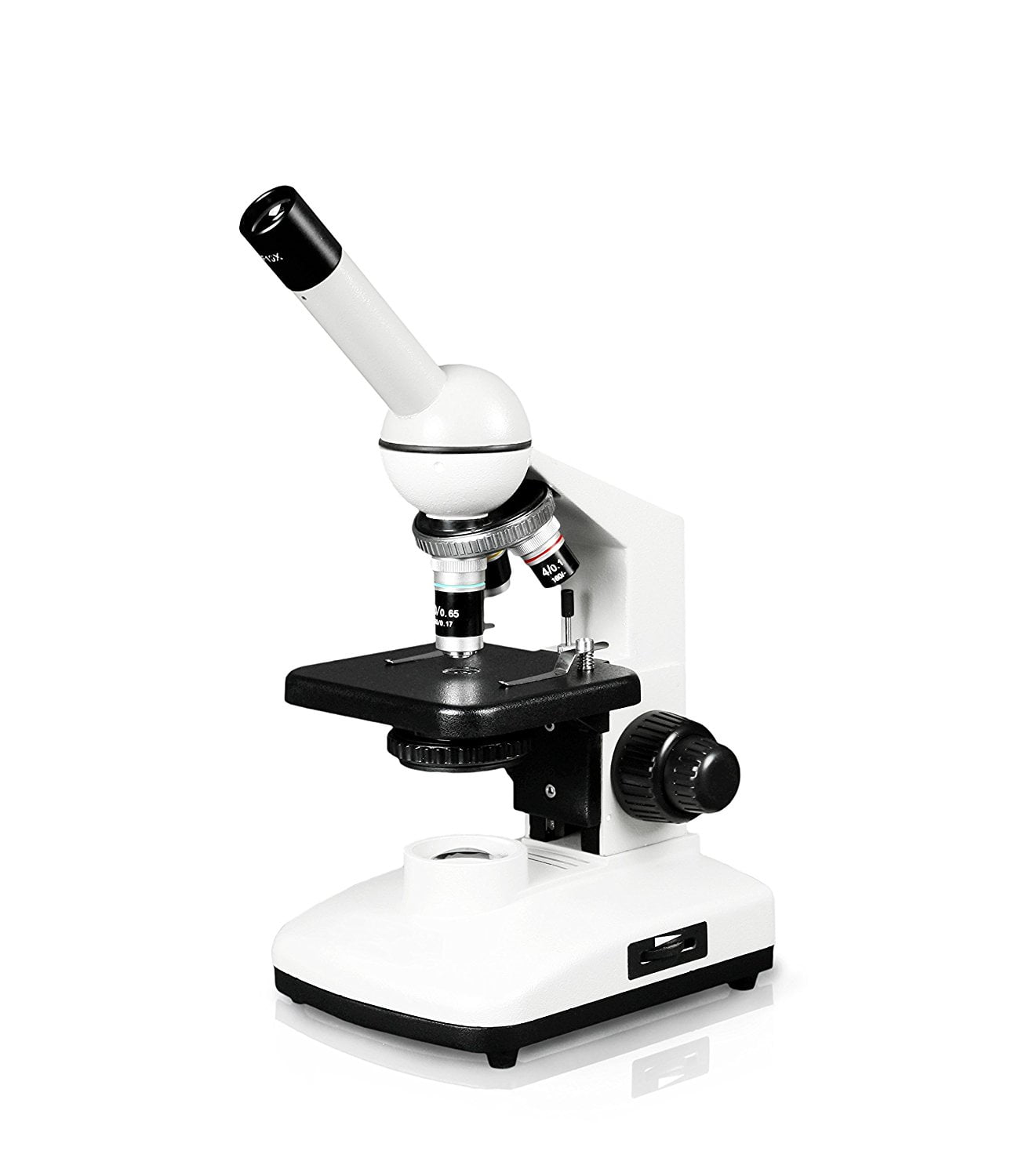 Vision Scientific Monocular Compound Microscope; 10x WF & 20x WF