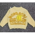 thumbnail image 4 of JIAYUE Girls Sweater Boys Knitted Pullover Long Sleeve Crewneck With Cute Banana Print Soft Warm Comfortable Casual Fall Winter Kids Leisure Children Tops, 4 of 9