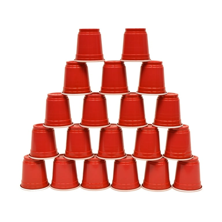 20pc Miniature Plastic Red Liquor Shot Glass Party Cup Small Disposable Barware 20pc Miniature Plastic Red Liquor Shot Glass Party Cup Small Disposable Barware