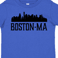 thumbnail image 4 of Inktastic Boston Massachusetts Skyline City Silhouette Boys or Girls Toddler T-Shirt, 4 of 5