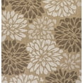 thumbnail image 2 of JONATHAN Y SANTA MONICA 9' Square Area Rug, Zinnia Floral Textured Weave - Brown/Cream, SMB110I-9SQ, 2 of 7