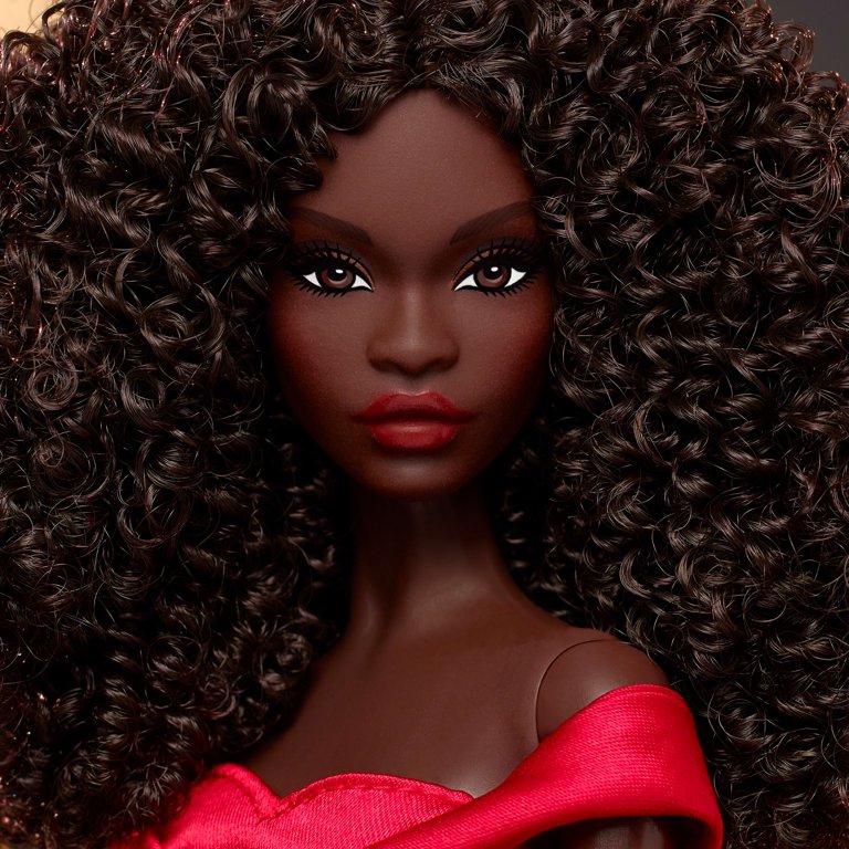 black barbie red dress My 1979 Black Barbie doll has arrived