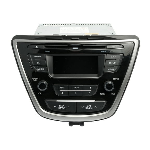 Restored Hyundai Elantra 20142016 Radio AM FM XM Single Disc CD MP3 Player 961703X156GU (Refurbished)