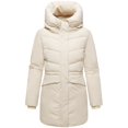 thumbnail image 6 of Marikoo Women's Warm Winter Coat - Teddy Fleece Lining - Water-Repellent - Mid-length - Delilah 16, 6 of 10