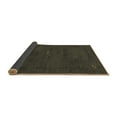thumbnail image 2 of Ahgly Company Indoor Square Abstract Brown Modern Area Rugs, 6' Square, 2 of 4