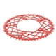 thumbnail image 4 of 58t Bicicleta plegable piñón, manivela, superficie anodizada hueca, cadena Roja de bicicleta de aleación de aluminio ligera, 4 of 10