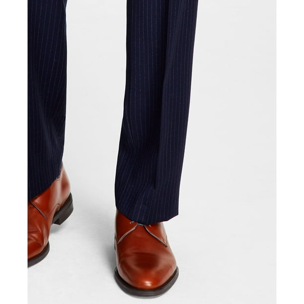 michael kors men's classic fit dress pants Michael Kors Mens Classic Fit Dress Pants 30x32 Grey Blue Plaid Stretch Wool NWT