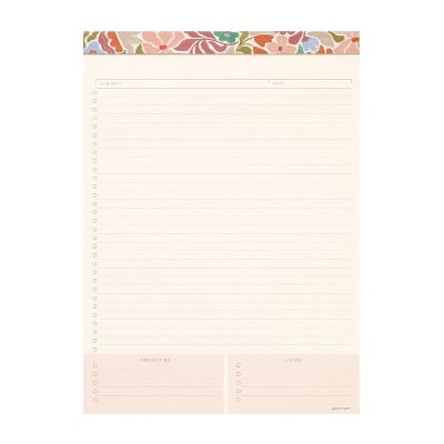 greenroom 8.5"x11" Legal Pad Cream: Notepad for All Occasions, Top Binding, Special Rule, Off-White Paper Basics