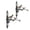 Green - 2pcs & 9.8 inch, variant on Cast Iron Wall Hook Plant Hangers - Home & Garden Heavy Duty Hanging Bracket Hooks 2pc White Decorative Mount For Planter Pot Bird Feeder Birdcage Lantern Wind Chime