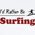 thumbnail image 2 of CafePress - Rather Be Surfing Infant Bodysuit - Baby Light Bodysuit, Size Newborn - 24 Months, 2 of 4