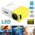 thumbnail image 2 of YG300 Digital Projector HDMI-compatible LCD LED Home Media Video Player para el hogar FLhrweasw Nuevo, 2 of 9